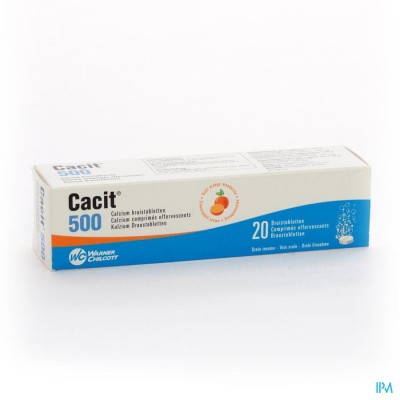 Cacit 500 Bruistabletten Tube 20x500mg
