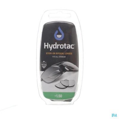 HYDROTAC STICK-ON BIFOCAL LENSES +1.50