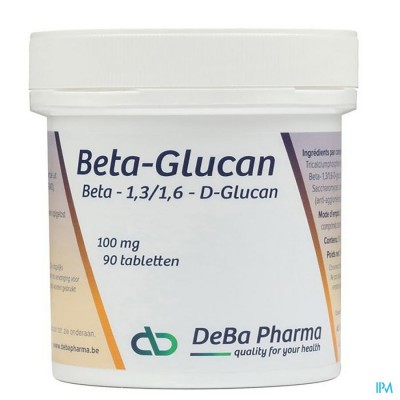 Beta-glucan 100mg Tabl 90 Deba