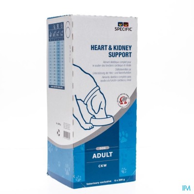 SPECIFIC CKW HEART KIDNEY SUPPORT 6X300G