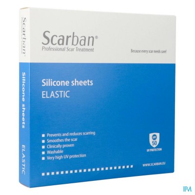 Scarban Elastic Silicone Sheet 5x7,5cm 2