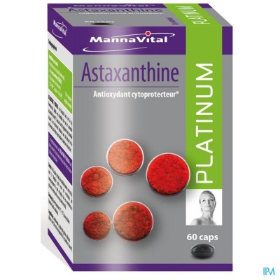 MANNAVITAL ASTAXANTHINE PLATINUM CAPS 60