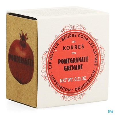 Korres Km Lipbutter Pot Pomegranate 6g