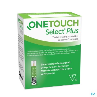 ONETOUCH SELECT PLUS TESTSTRIPS 50