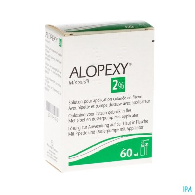 Alopexy 2 % Liquid Fl Plast Pipet 1x60ml