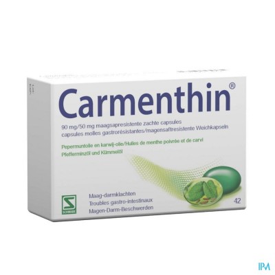 Carmenthin® 42 Maagsapresist. Zachte Capsules 