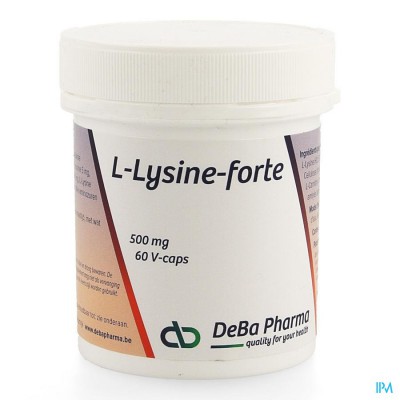 l-lysine Forte Caps 60 Deba