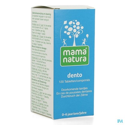 Mama natura dento 120 tabletjes